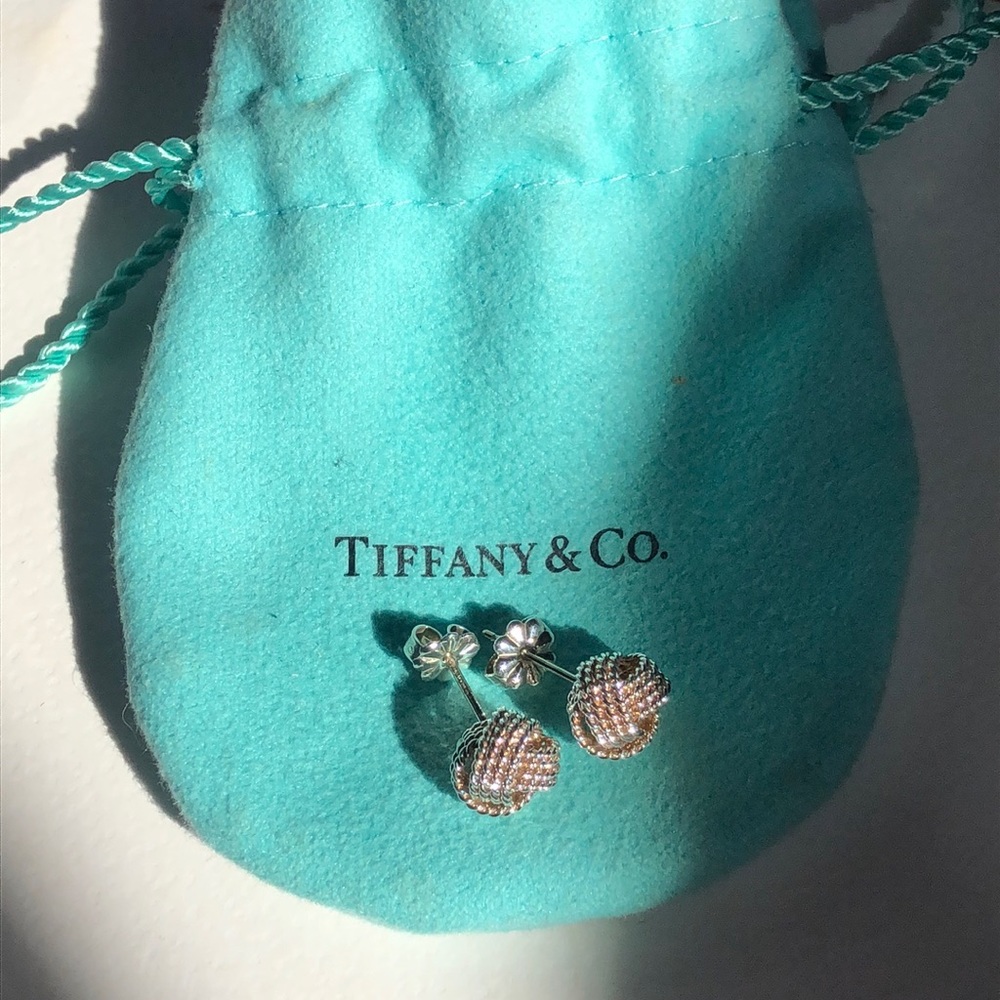 Tiffany Twist Knot earrings